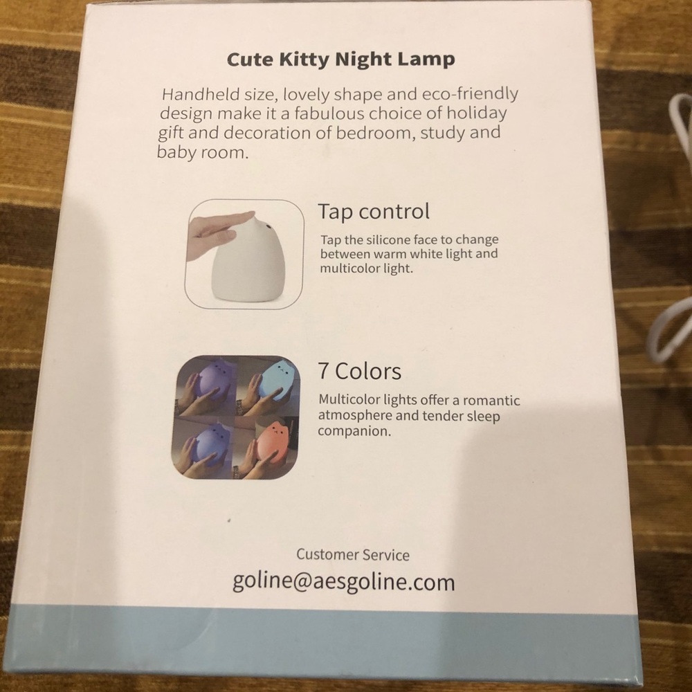 LED Kitty Night Light - Picture 2 of 8
